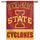 Iowa State Cyclones Banner 28x40 Vertical Alternate - Special Order - 0.25