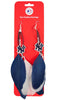 New York Yankees Team Color Feather Earrings CO - Little Earth