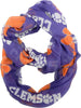 Clemson Tigers Scarf Infinity Style - Little Earth