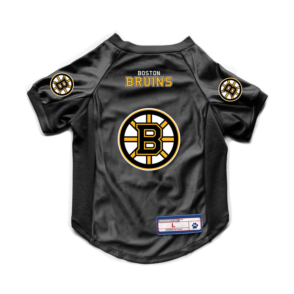 Boston Bruins Pet Jersey Stretch Size M - Little Earth