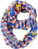 Kansas Jayhawks Scarf Infinity Plaid - Little Earth