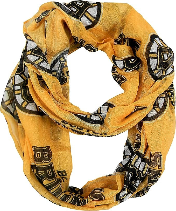Boston Bruins Scarf Infinity Style Alternate - Little Earth