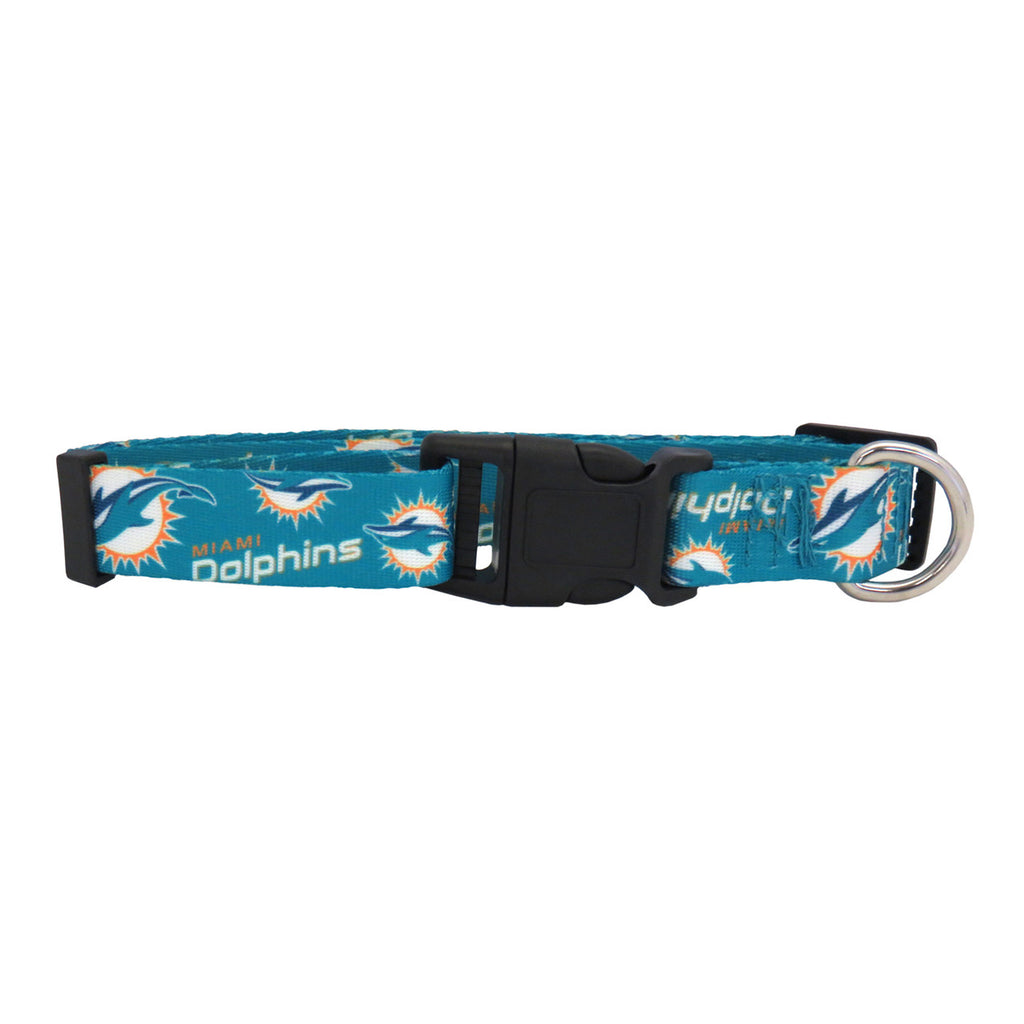 Miami Dolphins Pet Collar Size M - Little Earth