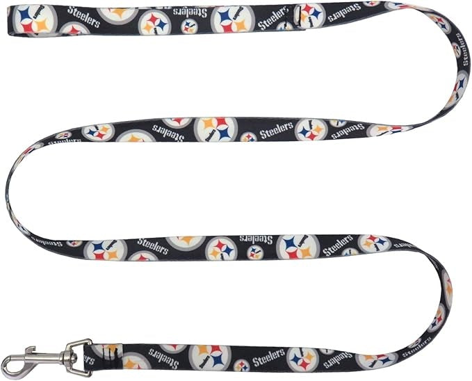Pittsburgh Steelers Pet Leash 0.75x60 - Little Earth