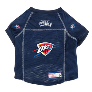 Oklahoma City Thunder Pet Jersey Size S - Little Earth
