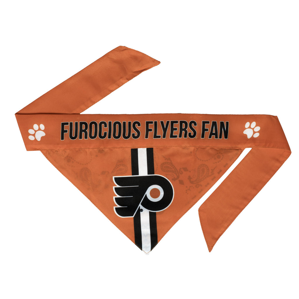 Philadelphia Flyers Pet Bandanna Size XL Alternate Design - Little Earth