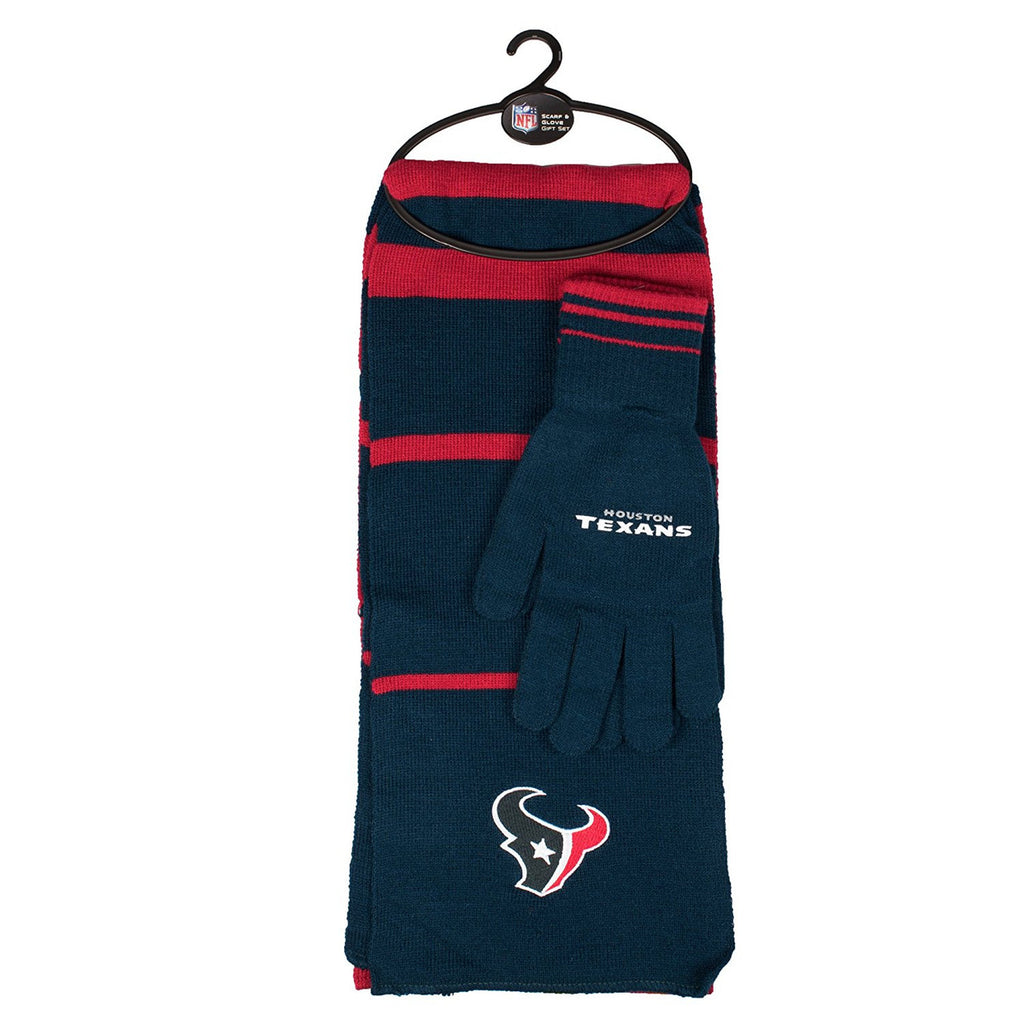 Houston Texans Scarf & Glove Gift Set Alternate Little Earth