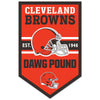 Cleveland Browns Sign 11x17 Wood Chevron - WinCraft