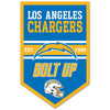 Los Angeles Chargers Sign 11x17 Wood Chevron - WinCraft