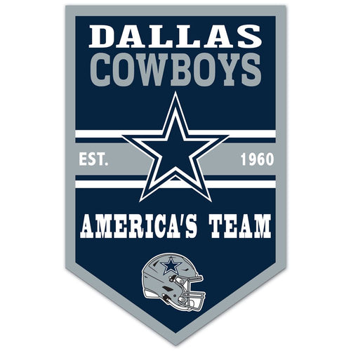 Dallas Cowboys Sign 11x17 Wood Chevron - WinCraft
