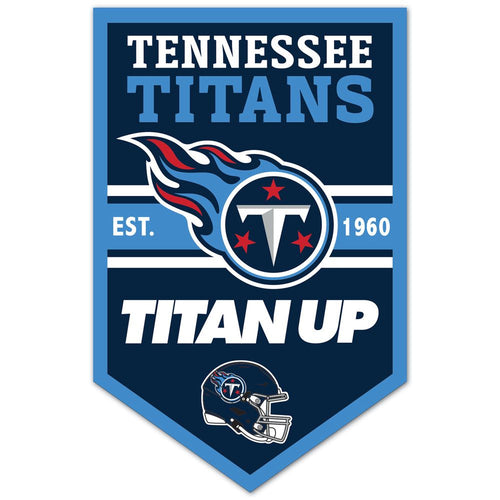 Tennessee Titans Sign 11x17 Wood Chevron - WinCraft