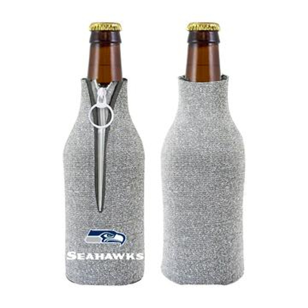 Seattle Seahawks Bottle Suit Holder Glitter Silver - Kolder