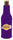 Los Angeles Lakers Bottle Suit Holder Purple - 0.25