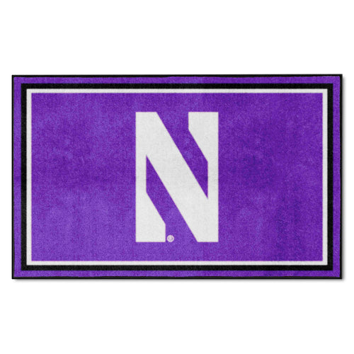 Fanmats - Northwestern University 4x6 Rug 44''x71''