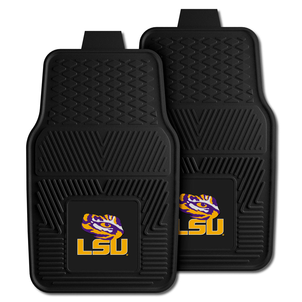 Fanmats - Louisiana State University 2-pc Vinyl Car Mat Set 17''x27''