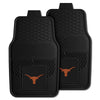 Fanmats - University of Texas 2-pc Vinyl Car Mat Set 17''x27''