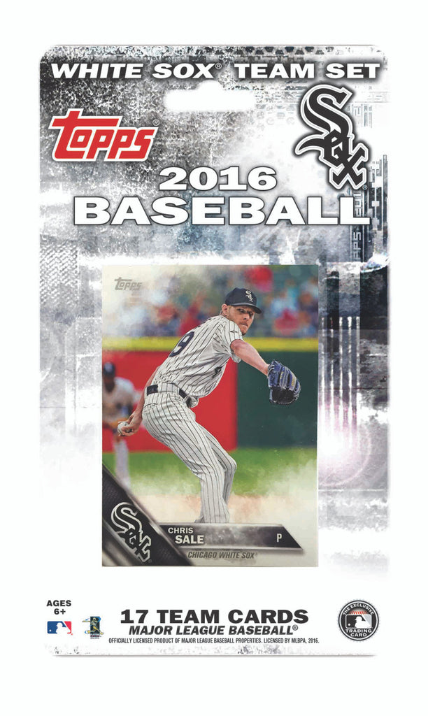 Chicago White Sox Topps Team Set - 2016  CO - C & I Collectables