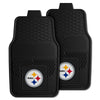 Fanmats - NFL - Pittsburgh Steelers 2-pc Vinyl Car Mat Set 17''x27''