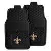 Fanmats - NFL - New Orleans Saints 2-pc Vinyl Car Mat Set 17''x27''