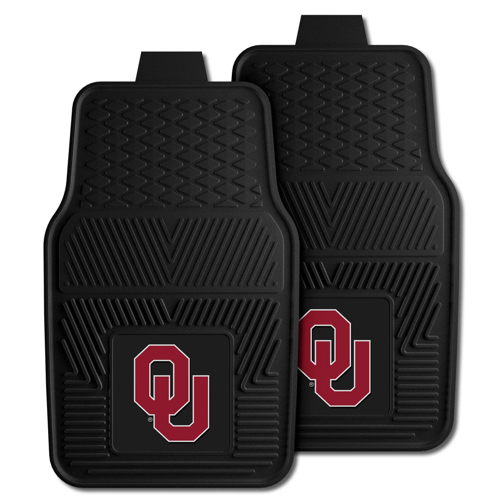 Fanmats - University of Oklahoma 2-pc Vinyl Car Mat Set 17''x27''