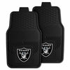 Fanmats - NFL - Oakland Raiders 2-pc Vinyl Car Mat Set 17''x27''