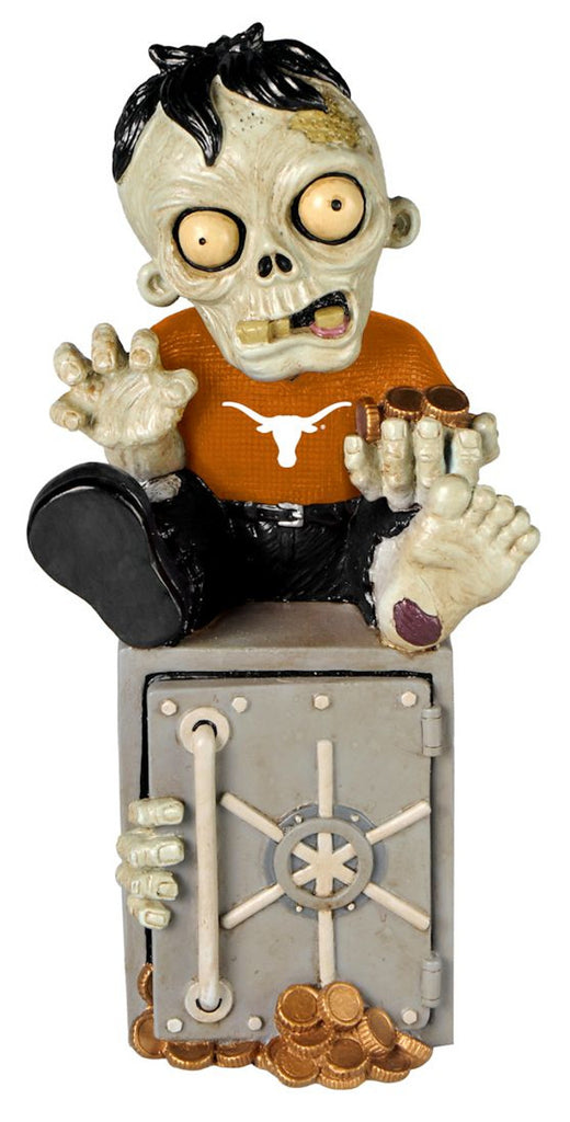 Texas Longhorns Zombie Figurine Bank CO - Forever Collectibles