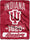 Indiana Hoosiers Blanket 46x60 Micro Raschel Varsity Design Rolled - 0.25