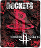 Houston Rockets Blanket 50x60 Raschel Drop Down Design - 8