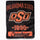 Oklahoma State Cowboys Blanket 46x60 Micro Raschel Varsity Design Rolled - 0.25