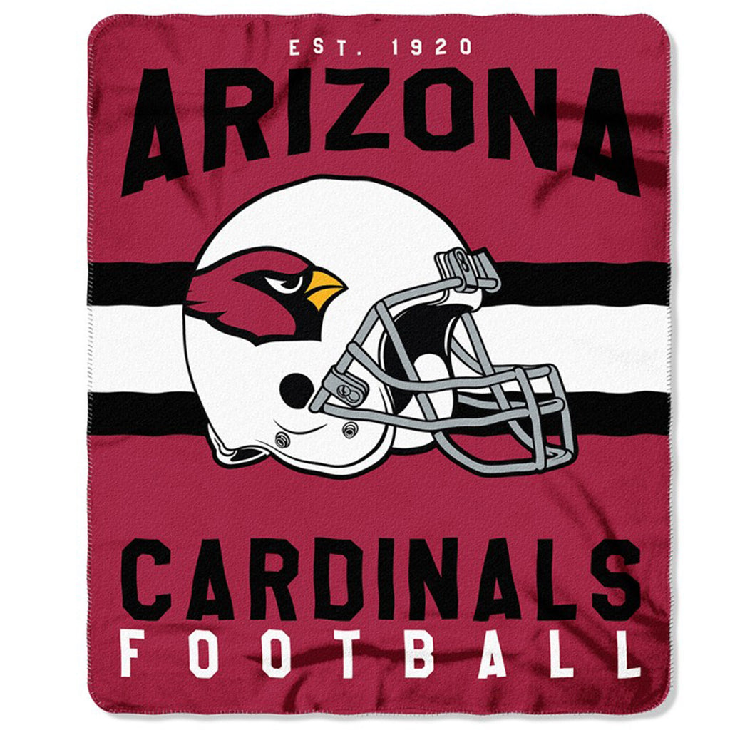 Arizona Cardinals Blanket 50x60 Fleece Singular Design - 8