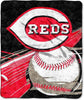 Cincinnati Reds Blanket 50x60 Sherpa Big Stick Design - 10