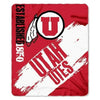 Utah Utes Blanket 50x60 Fleece Painted Design - 8