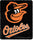Baltimore Orioles Blanket 50x60 Fleece Wicked Design - 10