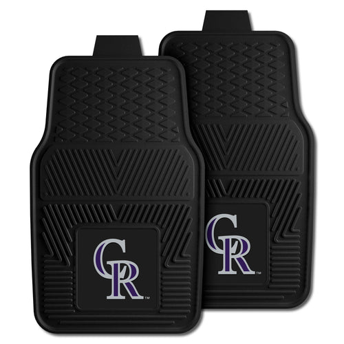 Fanmats - MLB - Colorado Rockies 2-pc Vinyl Car Mat Set 17''x27''