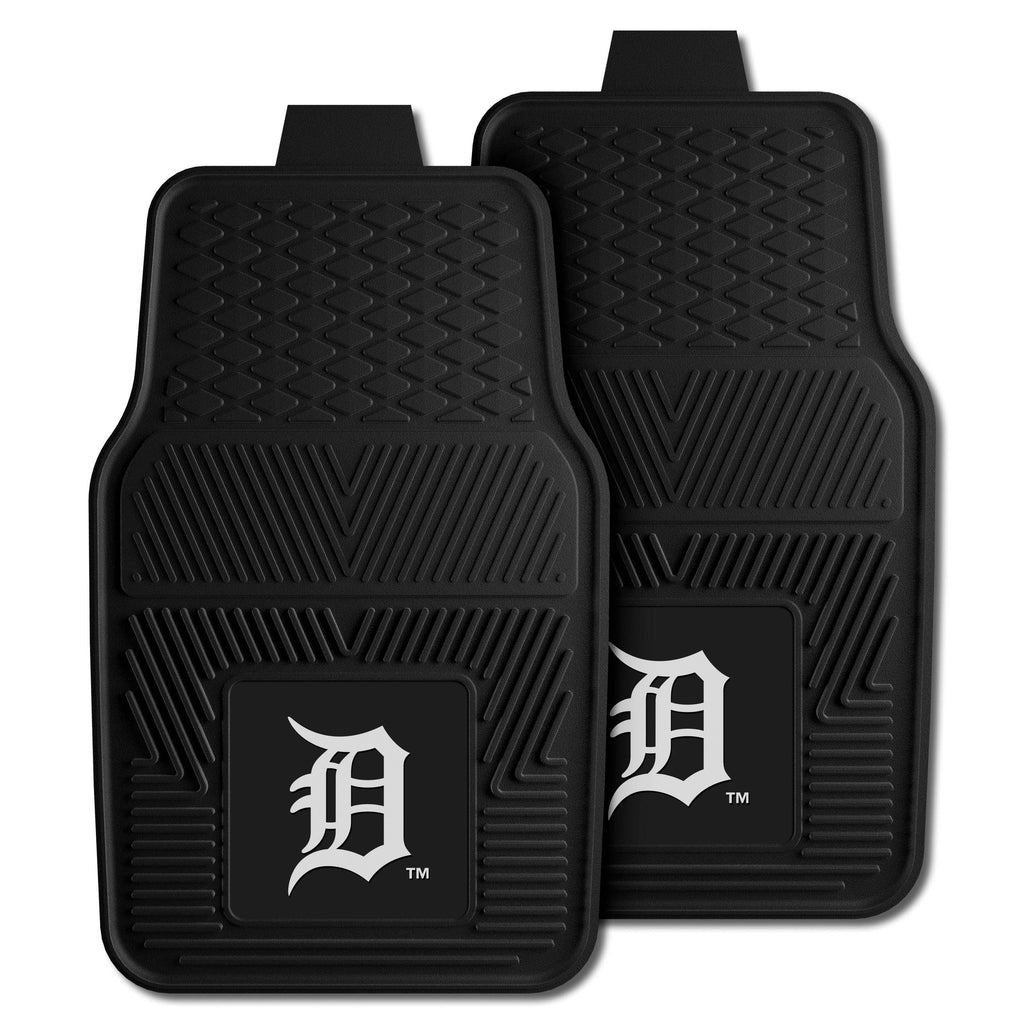 Fanmats - MLB - Detroit Tigers 2-pc Vinyl Car Mat Set 17''x27''