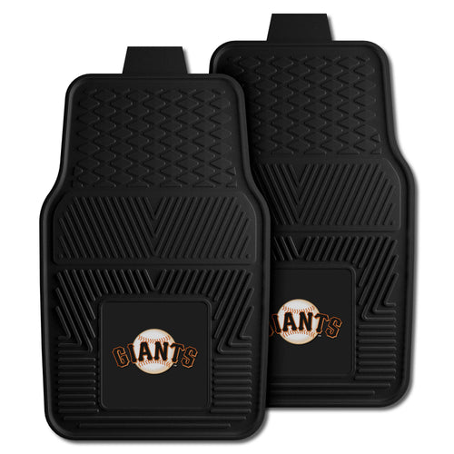 Fanmats - MLB - San Francisco Giants 2-pc Vinyl Car Mat Set 17''x27''