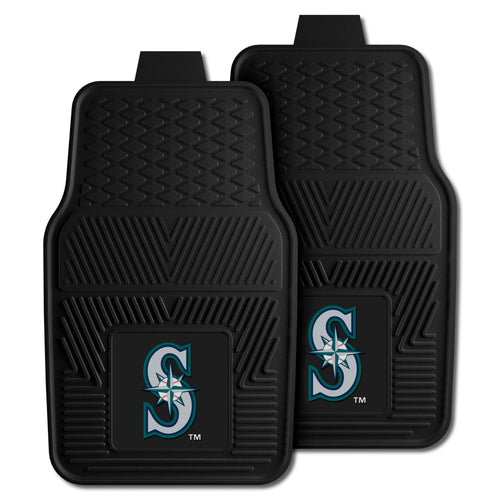 Fanmats - MLB - Seattle Mariners 2-pc Vinyl Car Mat Set 17''x27''