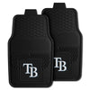 Fanmats - MLB - Tampa Bay Rays 2-pc Vinyl Car Mat Set 17''x27''
