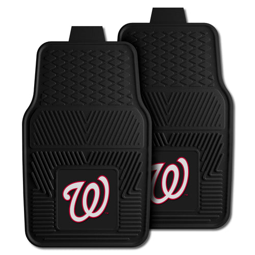 Fanmats - MLB - Washington Nationals 2-pc Vinyl Car Mat Set 17''x27''