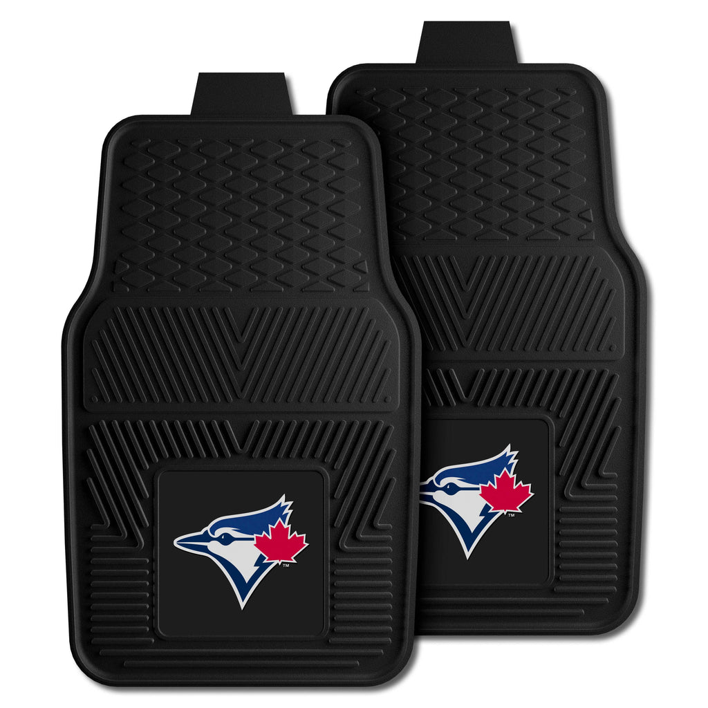 Fanmats - MLB - Toronto Blue Jays 2-pc Vinyl Car Mat Set 17''x27''
