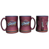 Cleveland Cavaliers Coffee Mug 14oz Sculpted Relief Team Color - Logo Brands
