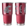 Washington State Cougars Travel Tumbler 30oz Ultra Red CO - BOELTER