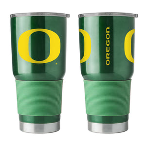 Oregon Ducks Travel Tumbler 30oz Stainless Steel - Logo Brands