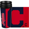 Cleveland Indians Travel Mug 14oz Full Wrap Style Hype Design - BOELTER