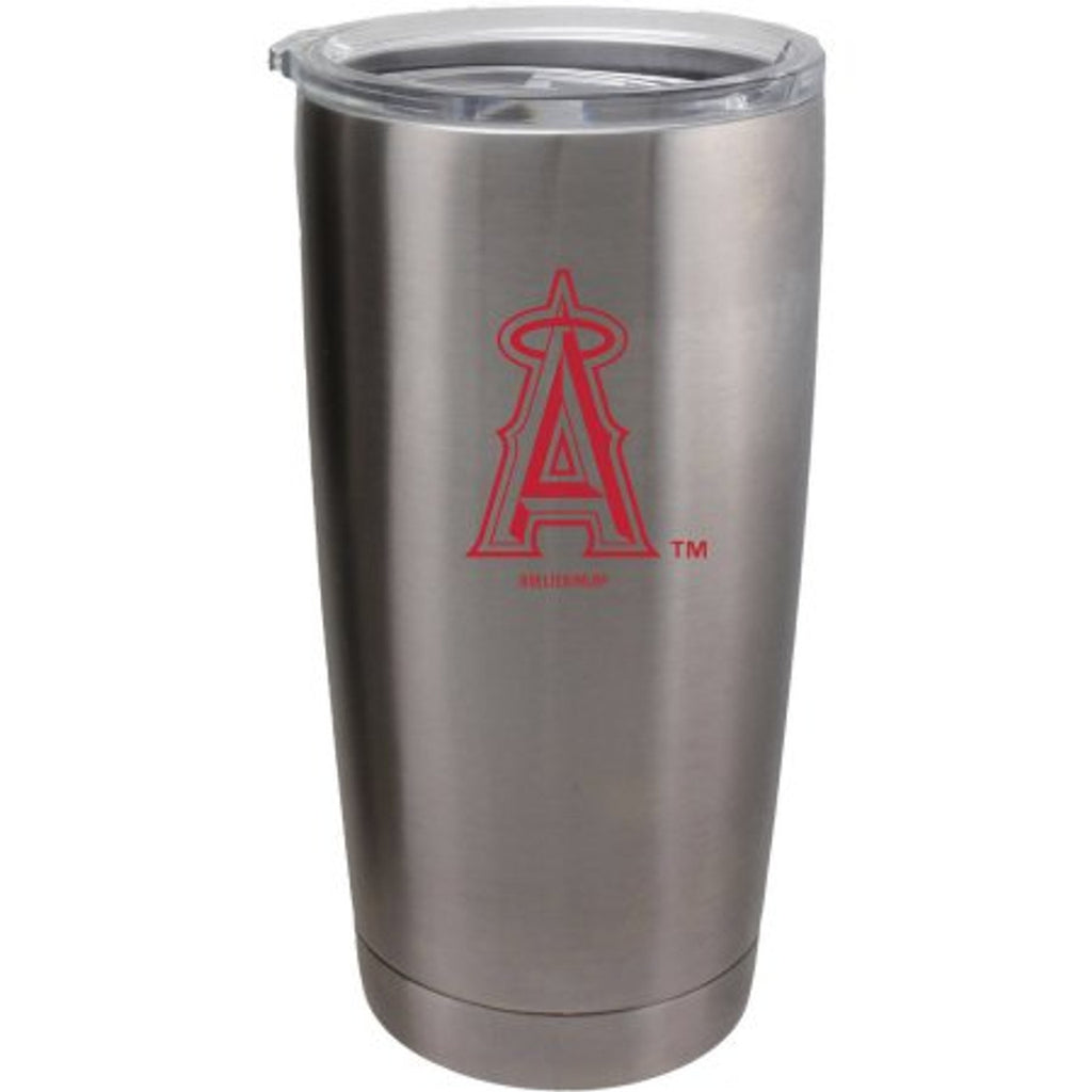 Los Angeles Angels Travel Tumbler 20oz Ultra Silver CO - BOELTER