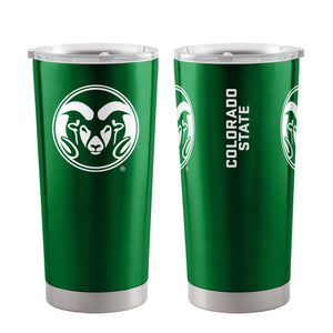 Colorado State Rams Travel Tumbler 20oz Stainless Steel - Special Order - Logo Brands