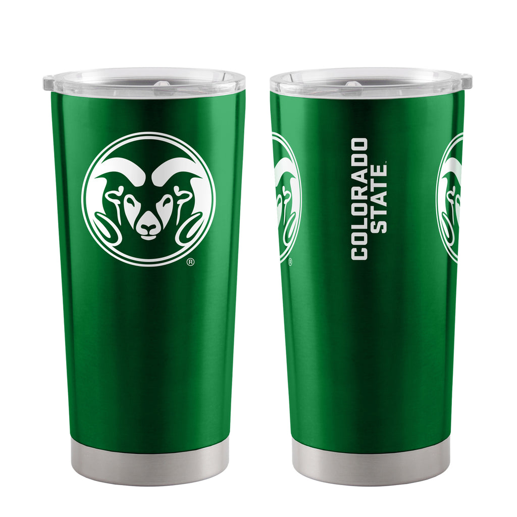 Colorado State Rams Travel Tumbler 20oz Stainless Steel - Special Order - Logo Brands