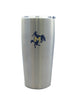 McNeese State Cowboys Travel Tumbler 20oz Ultra Silver CO - BOELTER