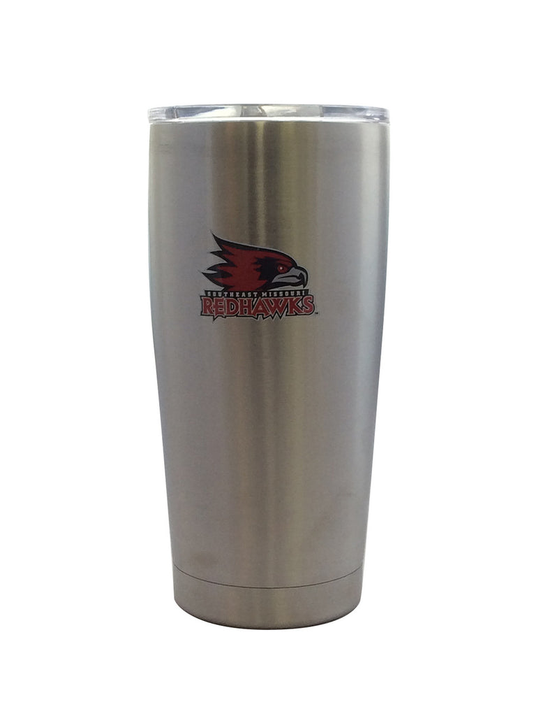Southeast Missouri State Redhawks Travel Tumbler 20oz Ultra Silver CO - BOELTER