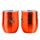 Cleveland Browns Travel Tumbler 16oz Stainless Steel Curved - Logo Brands